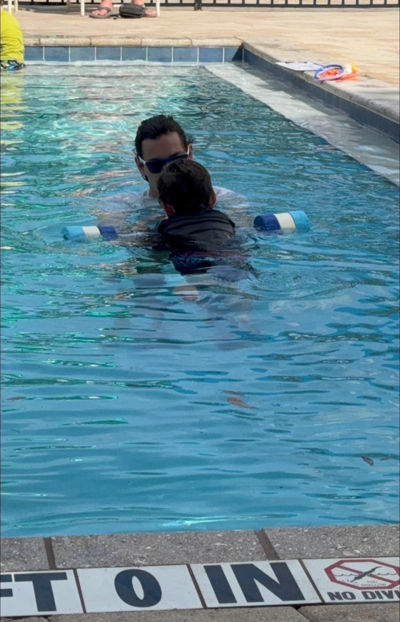 One of the biggest things we decided to do before any other activities is make sure the boys know how to swim. We moved from no pools and water to water being everywhere! 
The only way to survive Florida summers is the pool 🏊‍♂️ 

What is one thing you did for your kids safety when they were younger or what are you teaching them now that could save their lives?