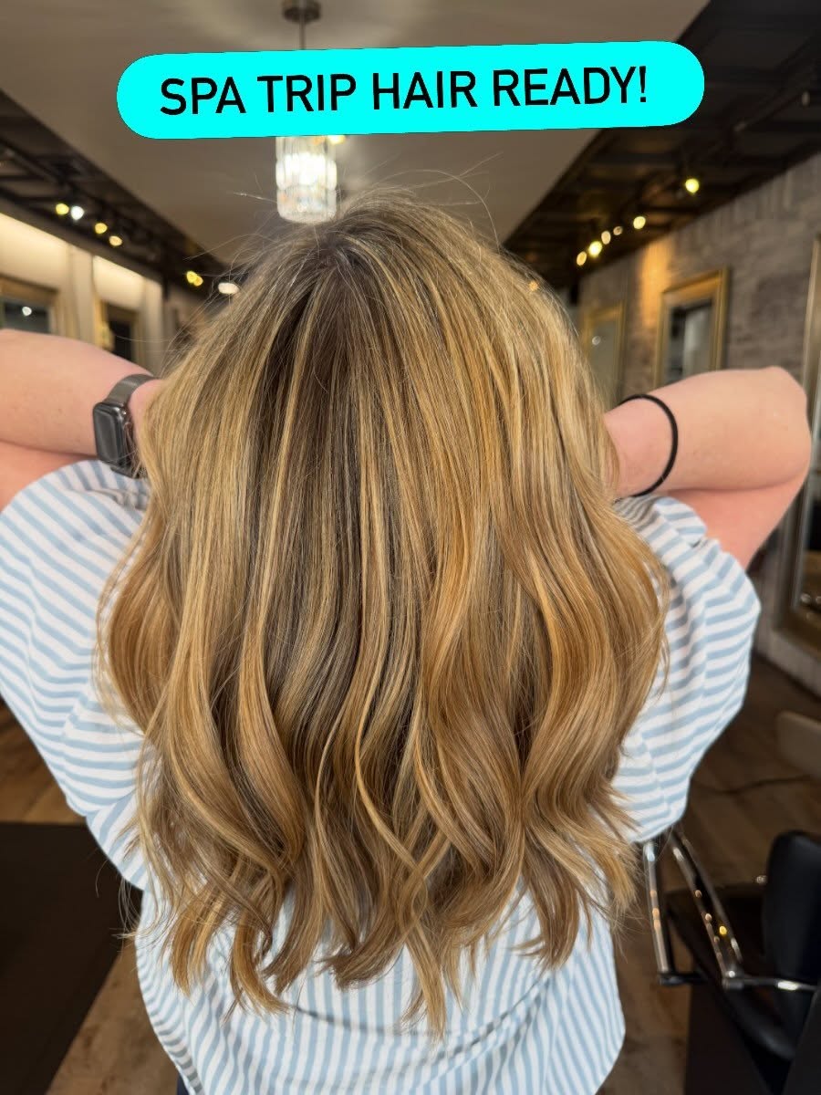 Full highlights - love how @haley.southtampasalon at @southtampasalon listens to the way I like a not super blonde natural look 👀 Can’t wait to see what it looks like in FULL SUN down in the Dominican Republic 🇩🇴 with all my spa sisters @lemongrass_spa_products 🏝️☀️🌊 #spaincentivetrip2026 #cleanbeauty #nontoxichaircare