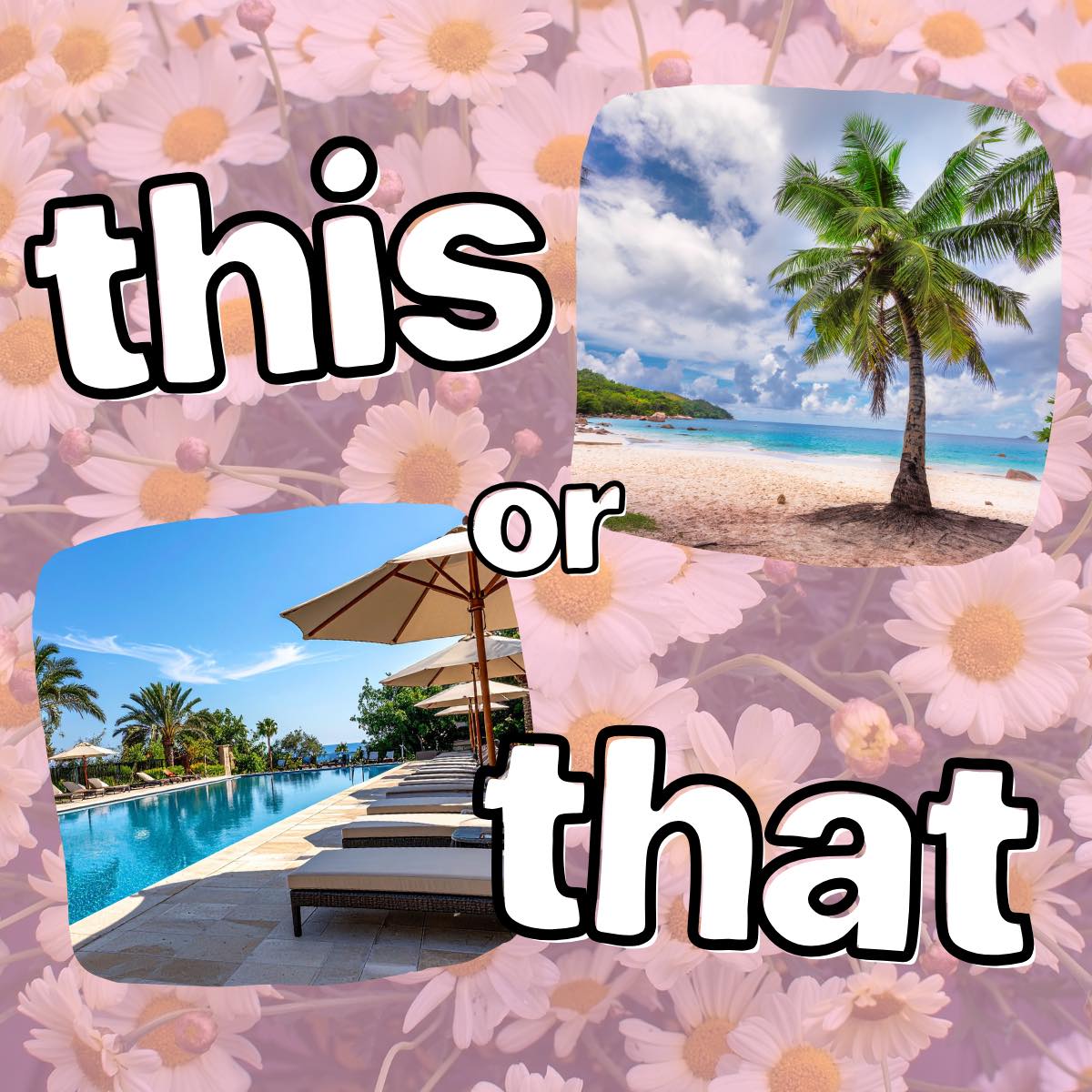 Next weekend is fast approaching and I’m so excited!
Would you be hanging by the pool or hanging at the beach? 🏝️ 
#spaincentivetrip #lemongrassspaproducts #denasathomespa
