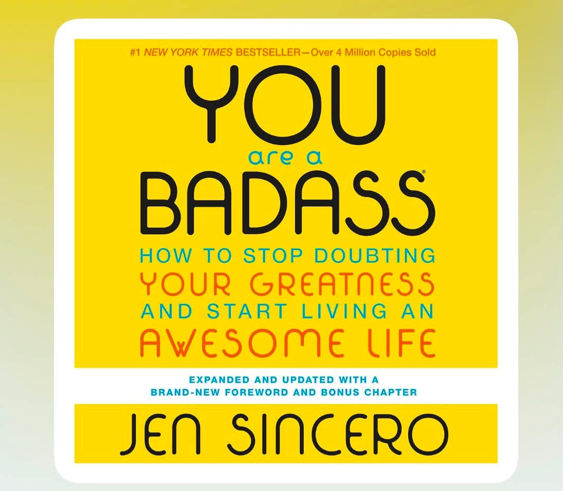 A new Month means a new book 📖 
Who would like to join us for You Are a Bada$$ by Jen Sincero?

I will add you to our messenger chat and then we will meet via Zoom on the first Tuesday of August to Discuss 💬